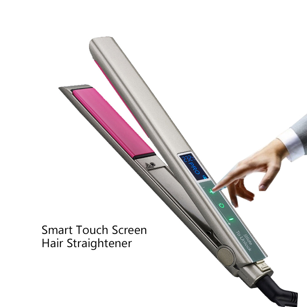 Intelligent Touch LCD Screen Hair Straigthening Irons
